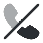 Call Slash SVG Icon